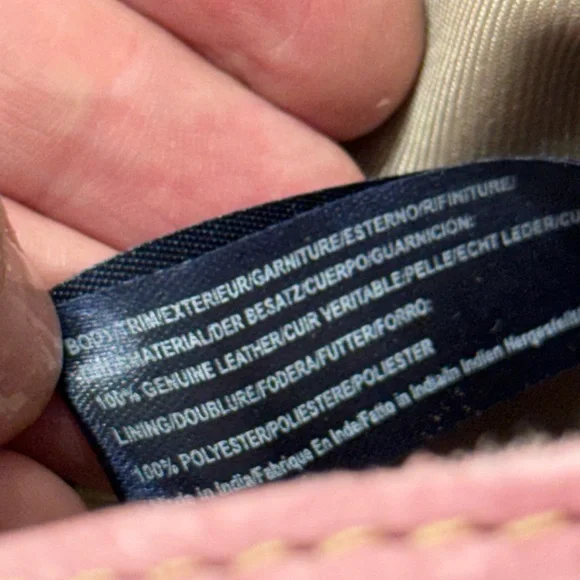 American Leather Co. Pink Woven Shoulder Bag NWT - Picture 7 of 12